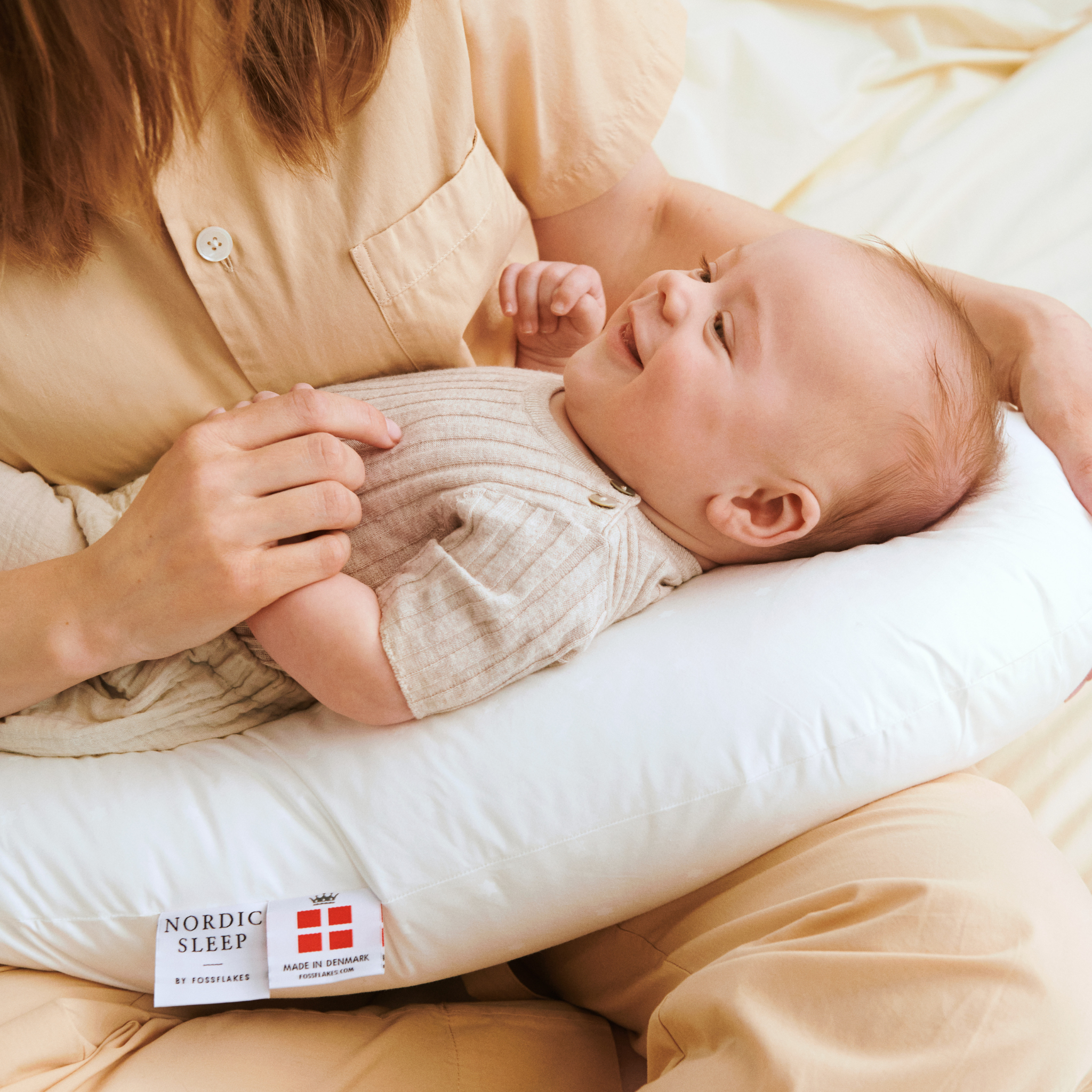 Betræk til Ammepude - Hvid