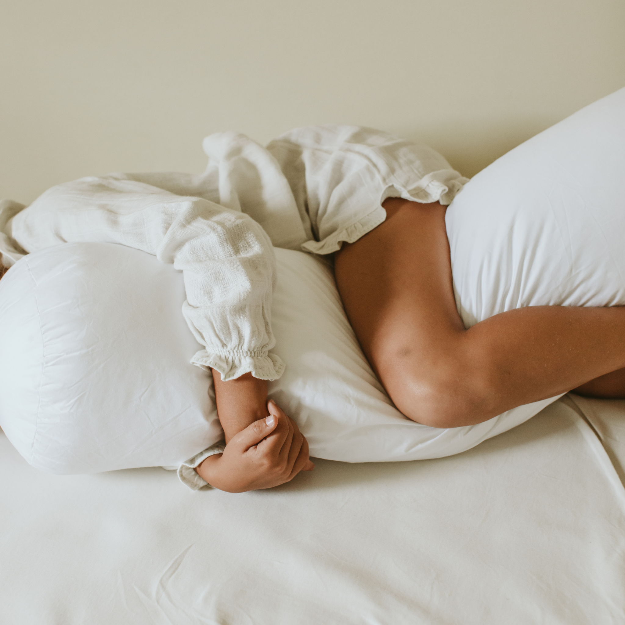 Comfort-I Junior Støttepude inkl. betræk - Hvid