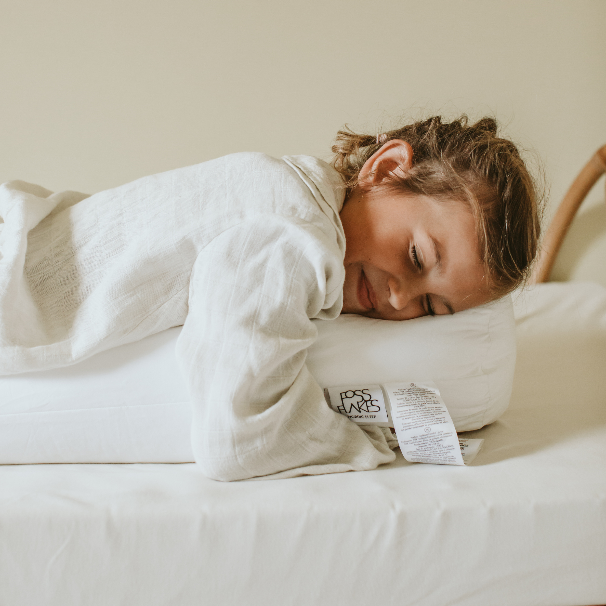 Comfort-I Junior Støttepude inkl. betræk - Hvid