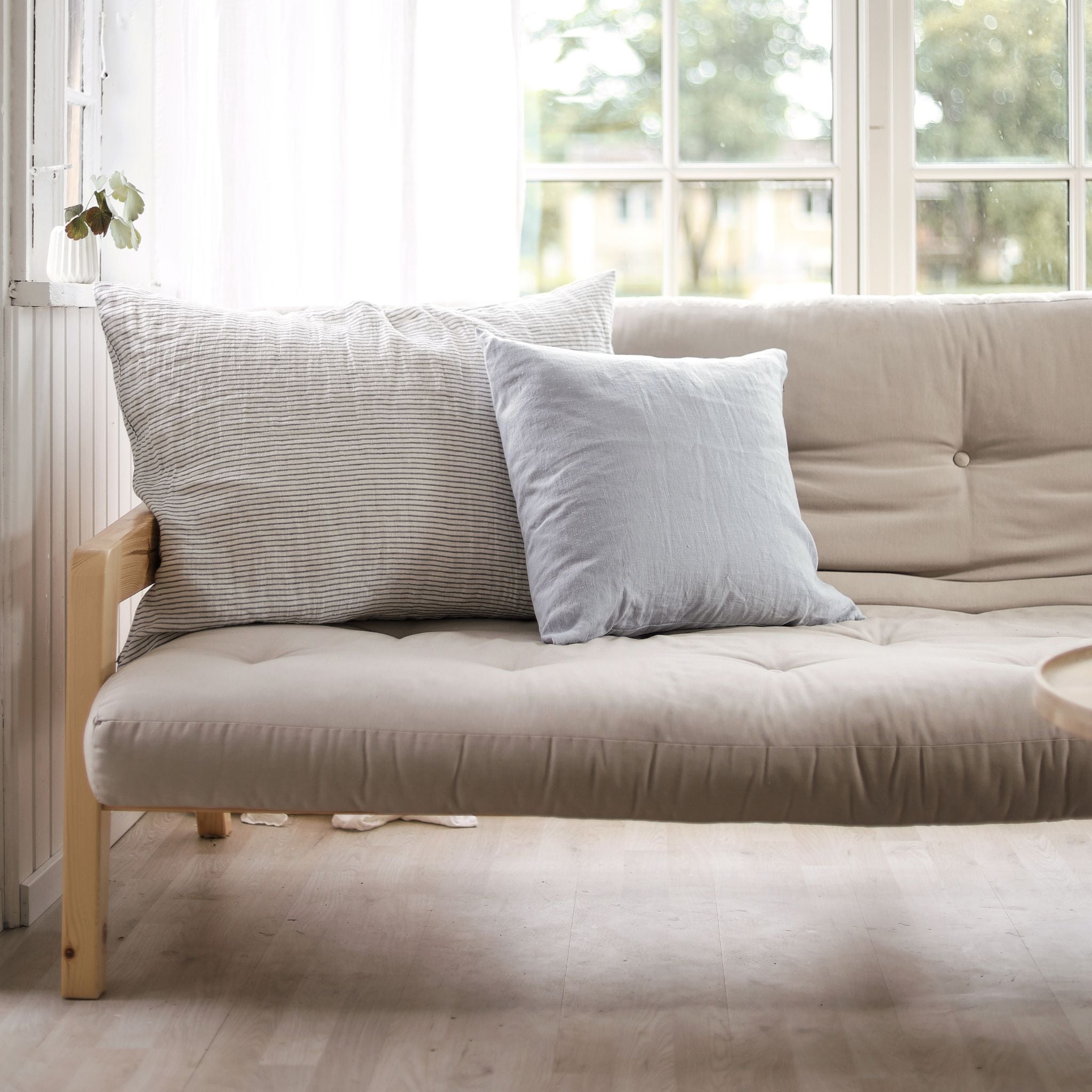 Pyntepude i hør - Sky