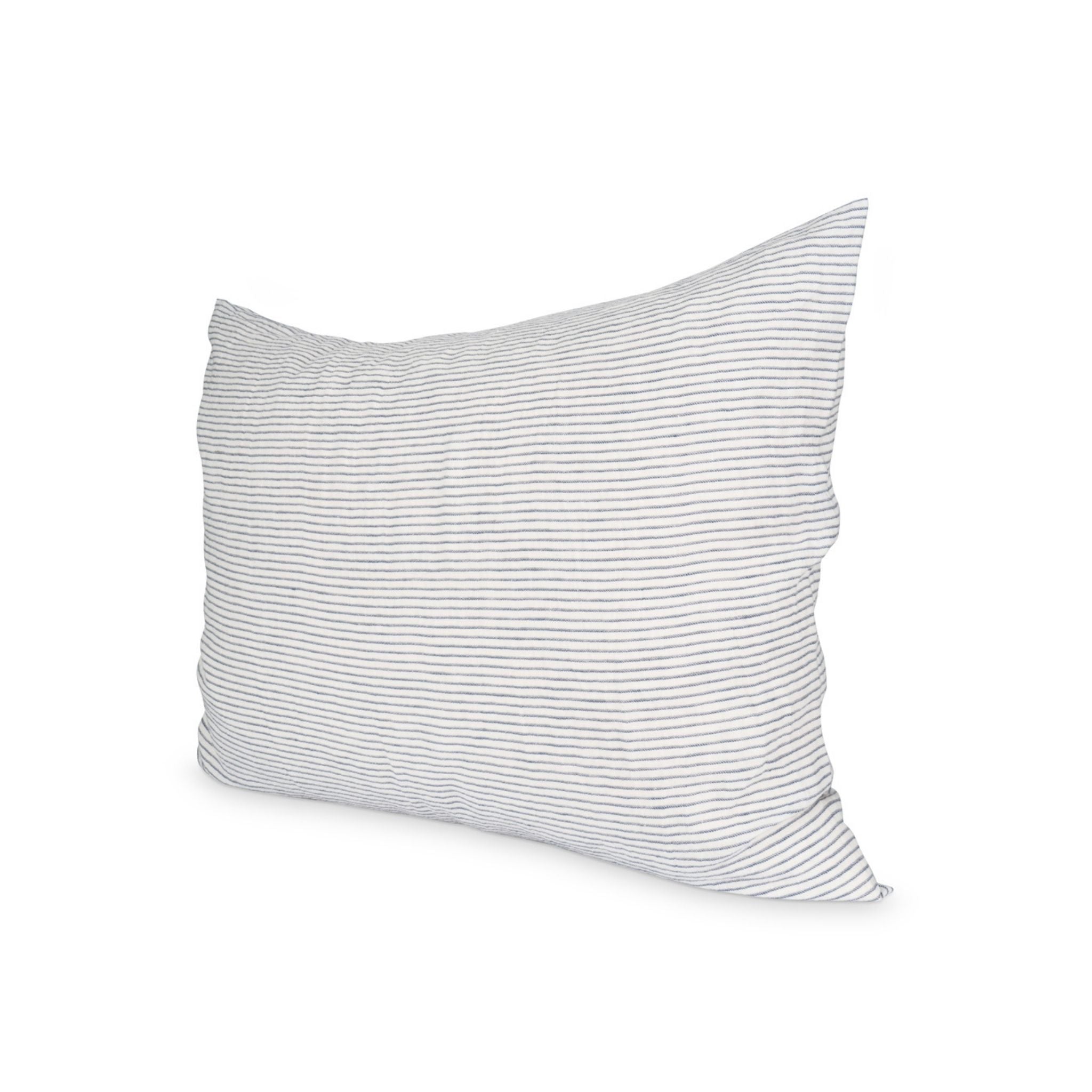 Pyntepude i hør - Stripe - 60x80cm