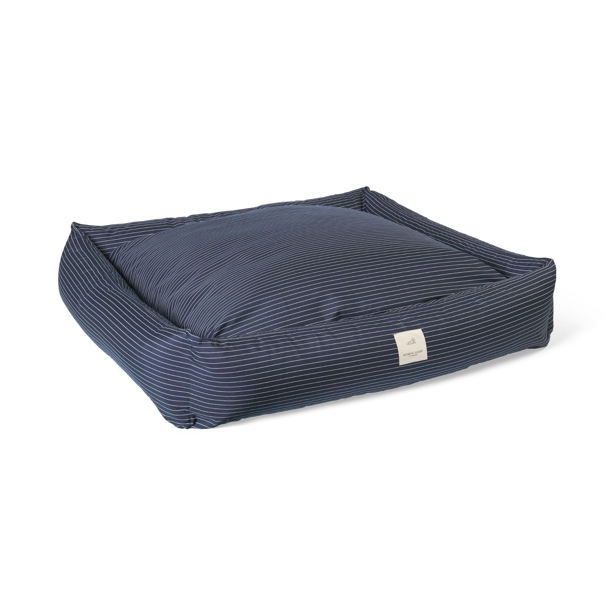 Hundeseng Navy pinstripe Medium - 70x90