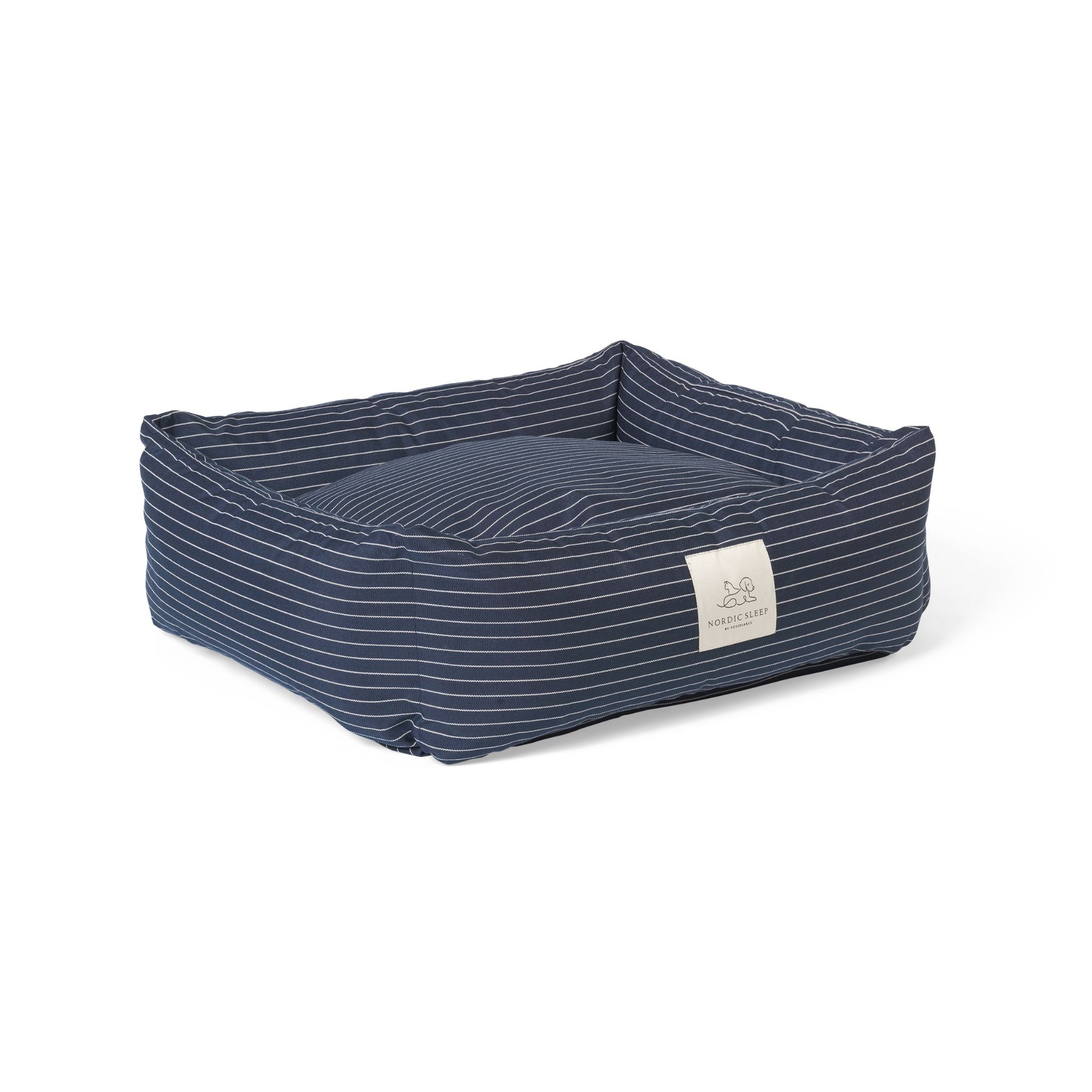 Hundeseng Navy pinstripe X-Small - 50x45