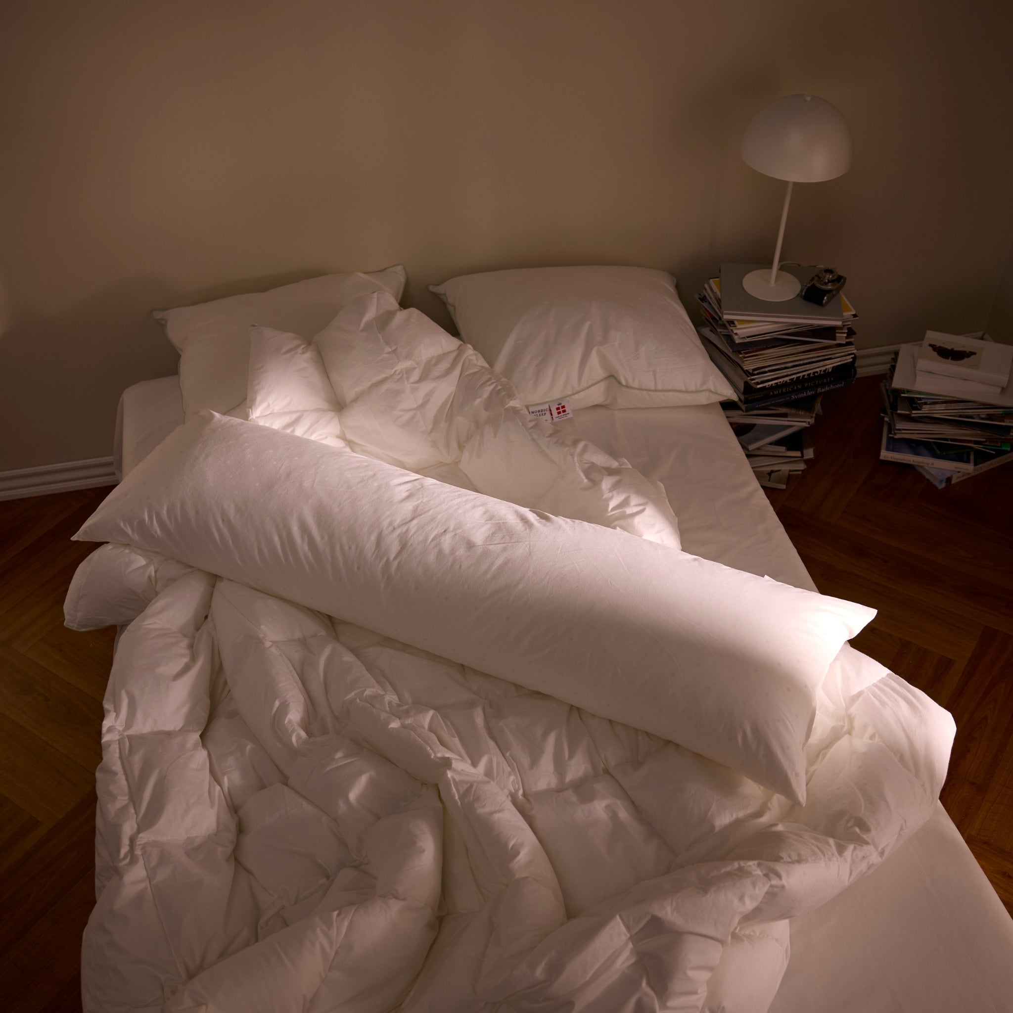 Comfort-I Støttepude inkl. betræk - Hvid