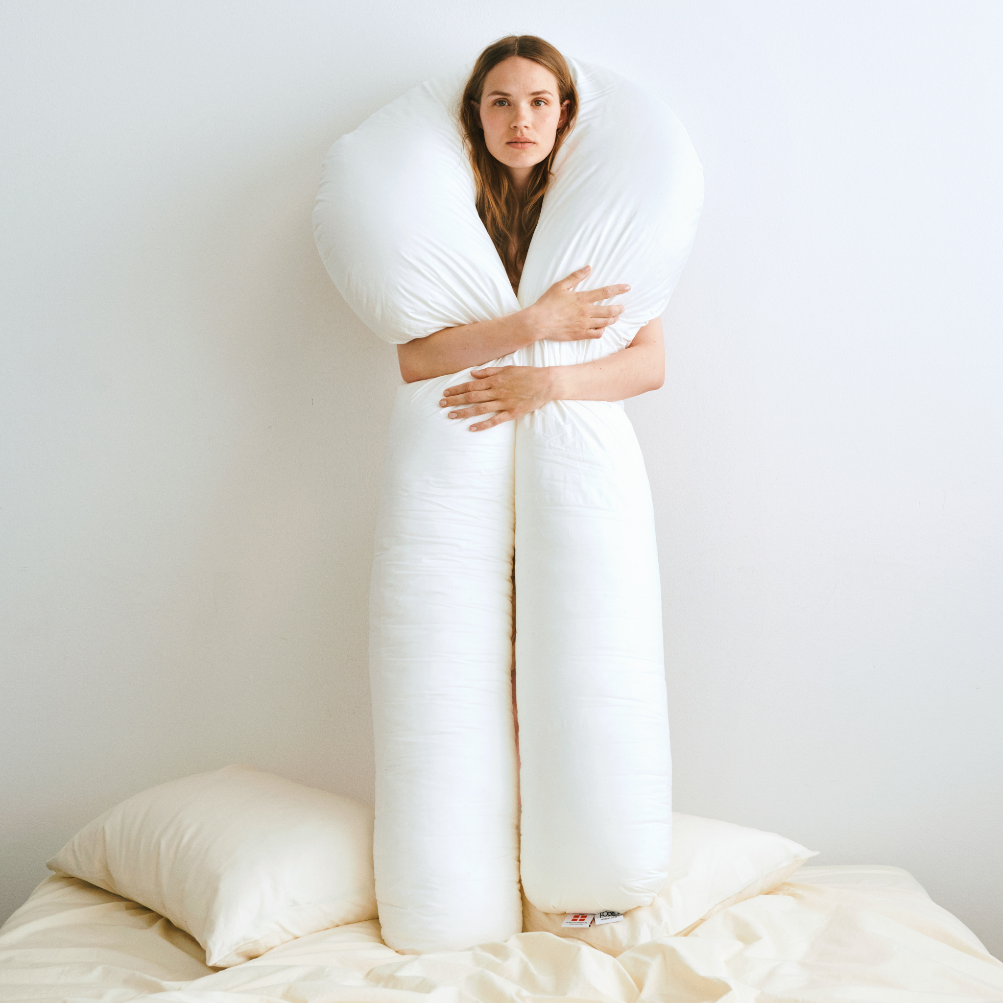 Betræk til Comfort-U Støttepude - Creme