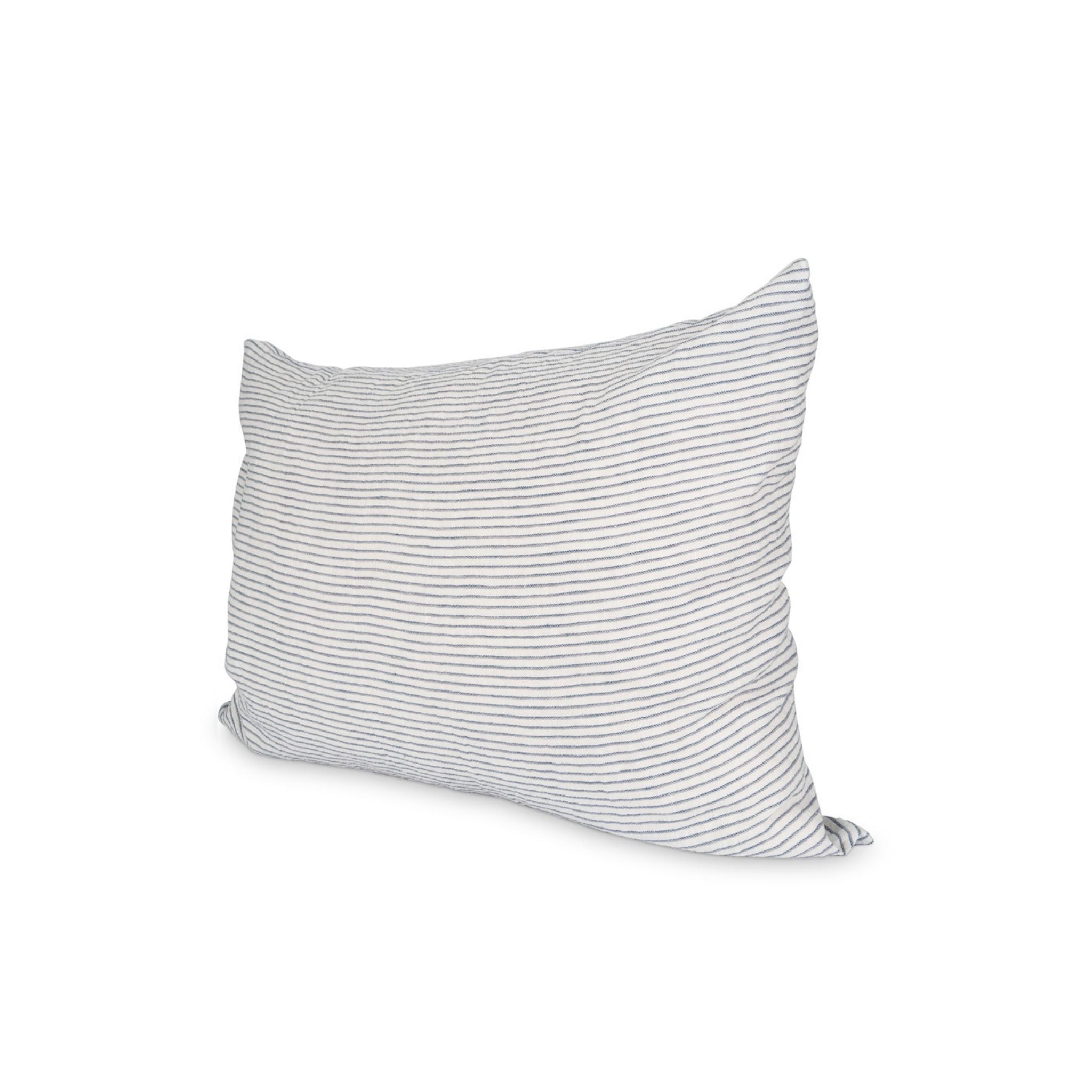 Pyntepude i hør - Stripe - 50x70cm