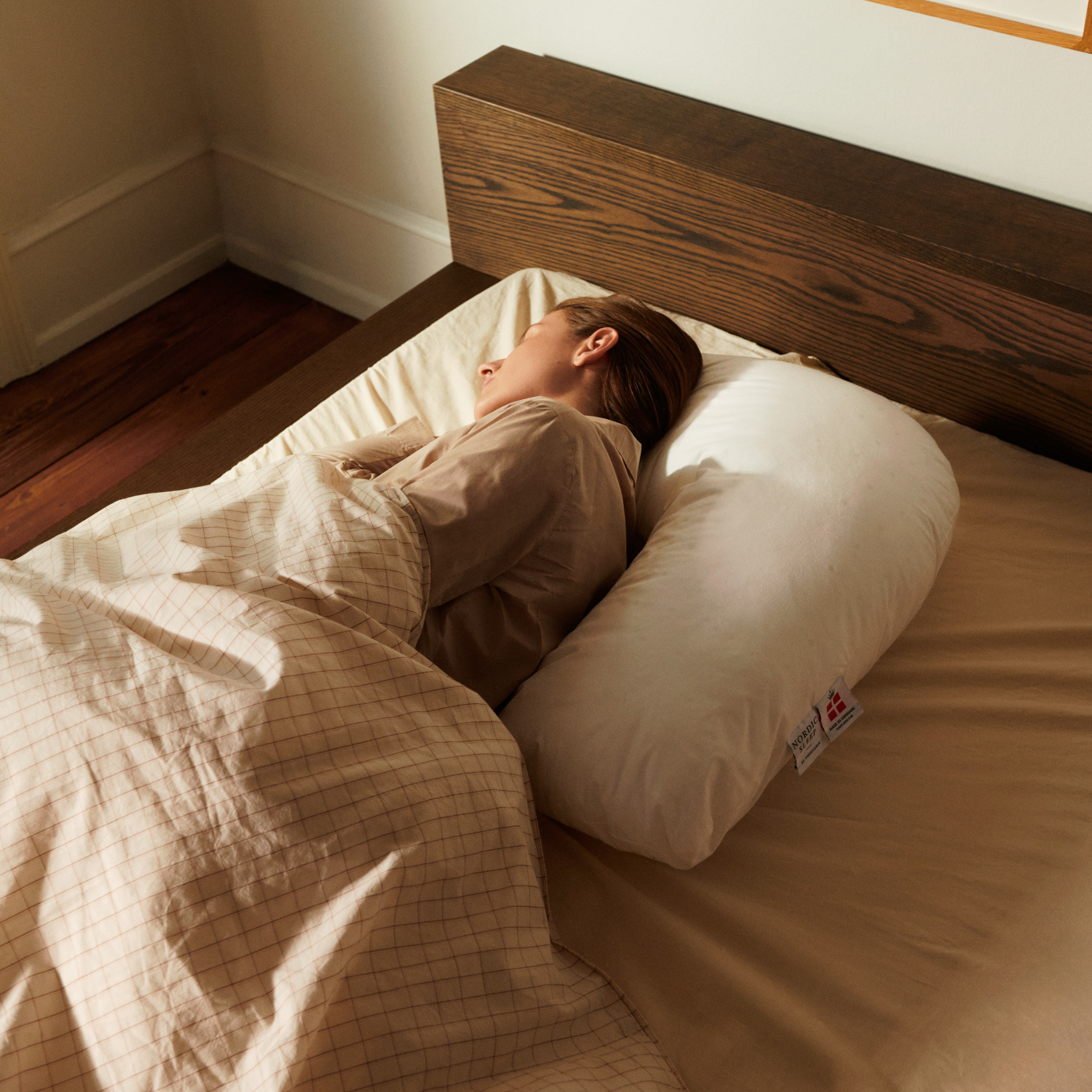 Betræk til SideSleeper Hovedpude - Hvid